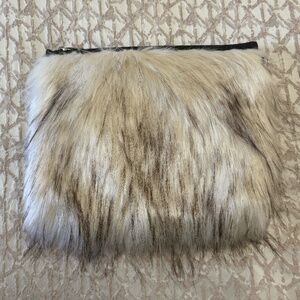 One-of-a-Kind Italian Faux Fur & Leather Bag